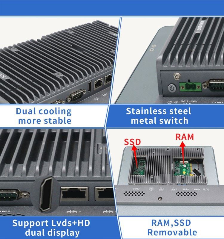 15-inch Fanless touch Panel 15-inch Fanless touch Panel