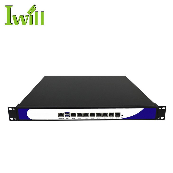 1U 19 dyuymli Rack Mount Network Security Server
